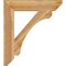 Ekena Millwork Legacy Slat Rough Sawn Bracket, Western Red Cedar, 6"W x 34"D x 38"H BKT06X34X38LEC06RWR - alternate 3